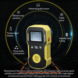 Portable O3 Ozone Gas Detector With Sound Light Vibration Alarm Systerm Professional Gas Leak Detector Air Gas Analyzer