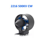2216 350KV 500KV Brushless RC Boat Motor Underwater Thruster Motor 3-blades Propeller Kit for DIY Robot Model Boat Submarine CCW