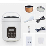 2L Intelligent Rice cooker for 12V Car 24V Truck lorry Onboard 220V Home Food warmer steamer noodles boiler Fast heat cook pot