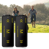 2 Pcs V1 Mini Business Walkie Talkie 3Km Communication Distance 2Ch UHF 400-480MHz Portable Walkie Talkie with Headset