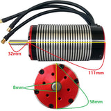 58111 Waterproof Brushless RC Car Boat Motor adapts to 1 / 8 model car RC Boat Parts Inner rotor Brushless Motor RC Car/ RC Boat