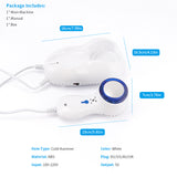 Blue Light Cold Hammer Face Cryotherapy Ice Healing Beauty Machine Wrinkle Removal Skin Tightening Device Shrink Pores Anti Acne