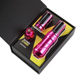 Brand New FLUX MAX Tattoo Pen Machine Gun With Rechargeable Wireless Battery Power For Body Art Supply