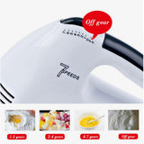 Electric Hand Mixer 7-Speed Mini with Bucket Stand Mixer for Baking Cake Hand Blender Dough Mixer Food Mixer Mixer Blender Ice