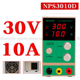Wanptek High-Precision Digital Display Adjustable Switching Voltage Regulators Computer Repair Sging Test DC Power Supply