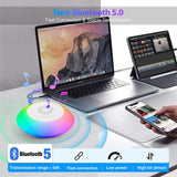 3 In 1 LED Colorful Pool Lights Portable Waterproof Music Bluetooth Speakers Floating HD Stereo Sound Wireless Hot Tub Pool Lamp