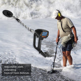 MD920 LCD Underground Metal Detector Detachable Easy Installation High Sensitivity Treasure Gold Metal Detecting Tool