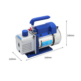 Integrated Vacuum Pump With Rotaional Piece Air-conditioner Maintenance Refrigerant Refrigeration Pump Brushless Copper Motor