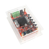 F19E TDA7492P AUX 50Wx2 Bluetooth4.0 Receiver Digital Amplifier Board Acrylic Case