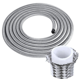 Racing Hose  Length 5M  AN3 AN4 AN6 AN8 AN10 304 Stainless Steel Braided PTFE Brake Hose Fuel Oil Line Oil Cooler Hose Pipe