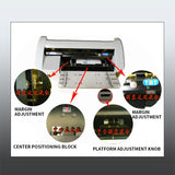 A4 Semi-automatic Business Card Cutting machine SSB-001 Self-sharpening Knife Anti-bevel 90*54mm Business Card Cutting machine