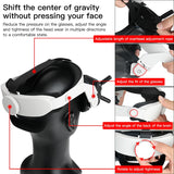 For DJI FPV Drone Goggles Head Strap Holder Hole Adjustable Head Strap for DJI FPV Glass V2 VR Goggles Accessories