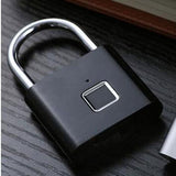 O10 Waterproof Smart Biometric Fingerprint Keyless Door Lock 0.5sec Unlock Portable Anti-theft Usb Security Padlock For Luggage