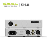 SMSL SH-8 Full Balanced Desktop HIFI Headphone Power Amplifier AMP High Performance with RCA/XLR Intput 6.35mm/Balanced Output