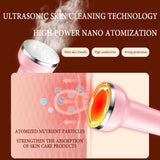 Ultrasonic Facial Tightening Beauty Apparatus High Frequency Face Cleansing Pore and Blackhead Removal Anti-wrinkle