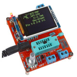 GM328 GM328A Transistor Tester LCR Diode Capacitance ESR Voltage Frequency Meter PWM DIY Kit