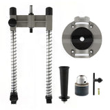 Electric Drill Holder Drilling Guide Stand Rack Adjustable Angle and Removeable Hand Drill Hammer Bracket  DIY Woodworking Tool