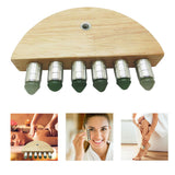 Hot Green Jade Meridian Acupoint Massage Body Gua Sha Massage Tool  Acupuncture Point Jade Stone Stick  Health Care Tool
