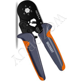 WOZOBUY Ferrule Crimping Tool Kit, HSC8 6-6/6-4 Pliers,For Tube Terminal Wire End Terminal,with 800/1900/2000 Pcs wWre Connector