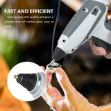 Cordless Hot Melt Glue Gun Portable Lightweight Compact Electric USB Glue Gun Heating Tool for DIY Arts Craft Repair