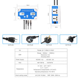 Wireless WiFi Online Control Detector Water Quality Detector Professional 3-in-1 pH/ORP/TEMP Controller Water Quality Tester