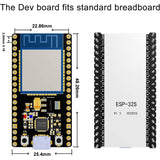 ESP32 ESP-32S NodeMCU-32S Development Board 2.4 GHz WiFi Bluetooth Dual Cores Microcontroller ESP-WROOM-32 Chip for Arduino