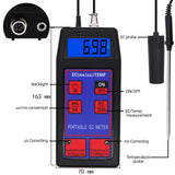 EC-8423 High Quatity Digital 2 in 1 Water Quality Tester Monitor EC/Temperature Water Analyzer Waterproof Water Measurement Tool