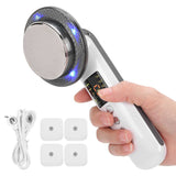 Ultrasound Cavitation EMS Fat Burner Body Slimming Massager Weight Loss Machine with Patch Anti Cellulite Galvanic Infrared