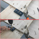 3-10mm Doweling Jig Self-centering Vertical Drilling Guide Hole Locator Puncher Tools Pocket Hole Jig Joinery Woodworking Tools