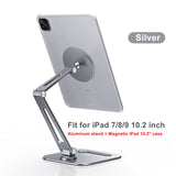 Suspension Magnetic iPad Stand Adjustable iPad Holder For iPad Pro 11/12.9'' iPad Air Mini Aluminum Desktop Magnetic iPad Stand