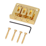 Cigar Box Guitar Parts: 3-string Hard-tail Adjustable Bridge