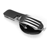 Outdoor Tableware Portable Stainless Steel Cutlery Fork Spoon Picnic Travel Tableware For Camping Equipment Cooking supplies