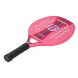 CAMEWIN Full Carbon Beach Tennis Racket Mens Professional Soft EVA Face Beachtennis Racquet Adult Unisex Padel Rackets