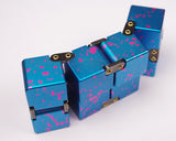 High Quality Metal Infinity Cube Finger EDC Anxiety Stress Relief Magic Cube Blocks Children Kids Funny Toys Best Gifts