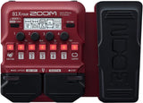 Zoom b1 quatro b1x quatro baixo guitarra multi-efeitos processador com pedal de expressão
