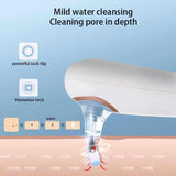 Beauty Facial Cleansing Device With Water Cycle Blackhead Remover Small Bubbles pore cleaner Suction Acne Blackhead Instrument