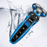 Electric Shaver Rechargeable Electric Razor Shaving Machine Cleaning Beard Razor for Men Wet and Dry Waterproof Washable ZN1159