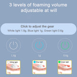 Liquid Foam Soap Dispensers Bathroom Smart Washing Hand Machine With USB Charging White High Quality ABS Material
