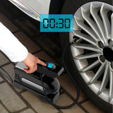 12V High-Power Car Double-Cylinder Inflator Pump Air Compressor LED Inflator Portable for Car Motorcycle Tire Pump