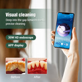 Smart WIFI Visual Dental Tartar Eliminator Sonic Teeth Scaler for Teeth Cleaning Dental Whitening Plaque Remover Tartaro Remover