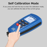 CEM DT-156 LCD Coating Thickness Tester Fe/NFe Paint Thickness Gauge Meter Car Paint Depth Gauge Tester 0~1250μm