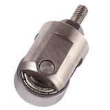 Bike Rim Tester Roller Contact Point for Dial Indicator Roller Depth Gauge Tool 10mm Diameter M2.5 Thread Wheel