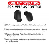 A6S TWS Wireless Headphones Sports Earbuds Auriculares Bluetooth 5.0 Earphone Headset With Mic For Xiaomioppo Samsung Phone