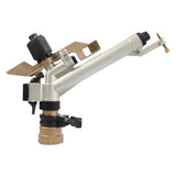 Metal 1.5" Internal Thread Long Watering Distance Sprinkler Rain Gun Garden Greenhouse Park Agriculture Farm Irrigation Nozzles
