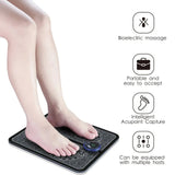 EMS Leg Reshaping USB Foot Massager Wireless Remote Control Massage Cushion Household 30x32cm Massage & Relaxation NShopping