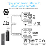 WiFi RF+IR Remote Controller USB Shape Smart Controller Universal Tuya/Smart Life App Voice Control Work With Alexa Google Home