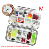 Waterproof Fishing Tackle Box Outdoor ABS Bait Box Multifunctional Hook and Bait Accessory Box winter fishing tackle boxes