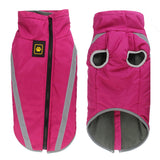 Winter Warm Hond Kleding Waterdicht Pet Gewatteerde Vest Rits Jas Jas Voor Kleine Medium Grote Honden Hond Kostuum Ropa Para pe
