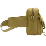 Outdoor sports running pockets military fan tactical water bottle pockets feature waterproof mobile phone bag mountaineering