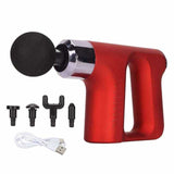 5 Gears Massage Power Percussion Muscle Massager Small Portable Relax Fitness Electric Frequency Conversion Therapy Massager
